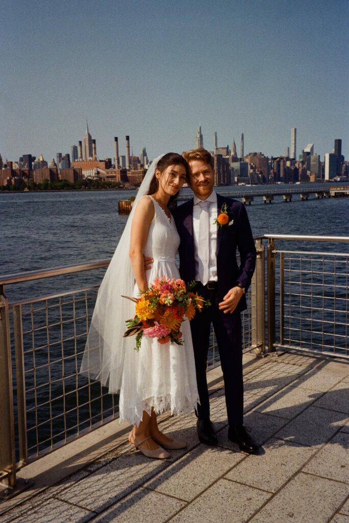 An Intimate Backyard Wedding Party in Brooklyn, NY