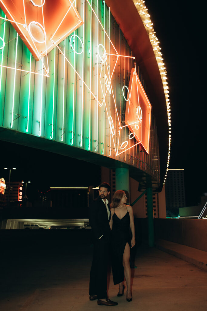 An Elopement-Style Engagement Photoshoot in Vegas