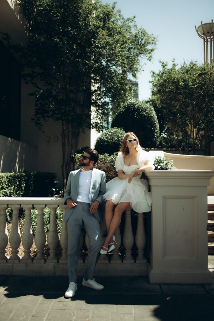 An Elopement-Style Engagement Photoshoot in Vegas