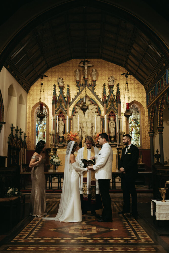 Christina and Mike's wedding on October 14, 2022, in the heart of New York City, holds a special place in my heart. From the historic Little Church Around the Corner to the brand new Chelsea Table and Stage, their wedding day was a beautiful juxtaposition of old and new, sacred and secular. Join me as I take you on a journey through their enchanting day, filled with romance, emotion, and the undeniable spirit of New York City.