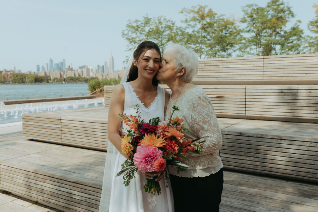 An Intimate Backyard Wedding Party in Brooklyn, NY