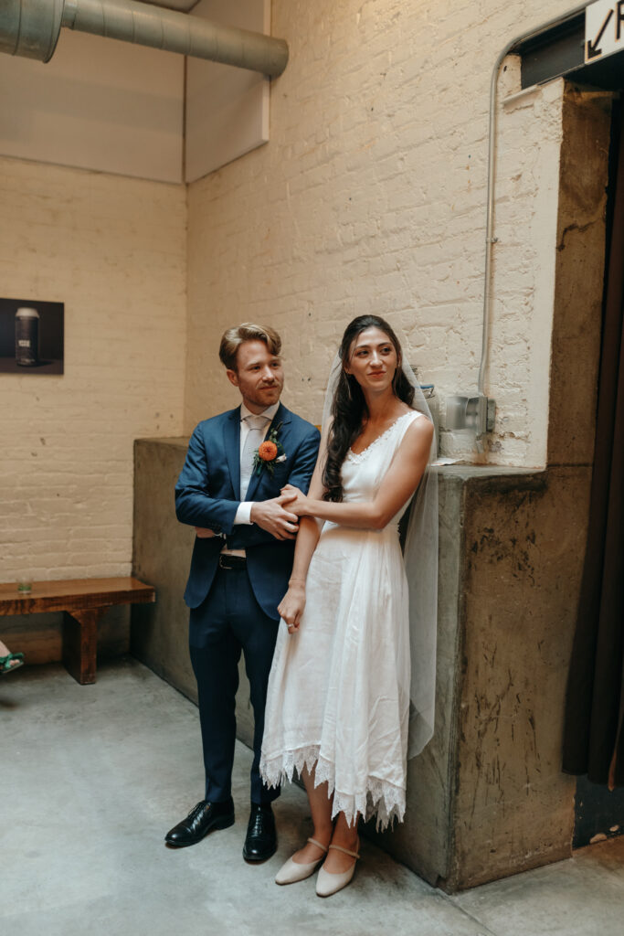 An Intimate Backyard Wedding Party in Brooklyn, NY