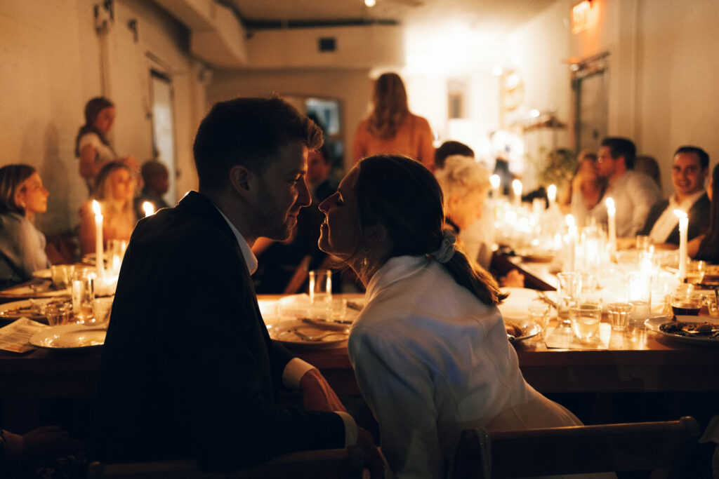 A Unique Wedding in Brooklyn, NY Centered Around the Dinner Party