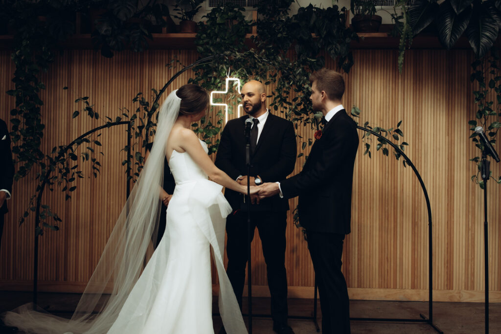 A Unique Wedding in Brooklyn, NY Centered Around the Dinner Party