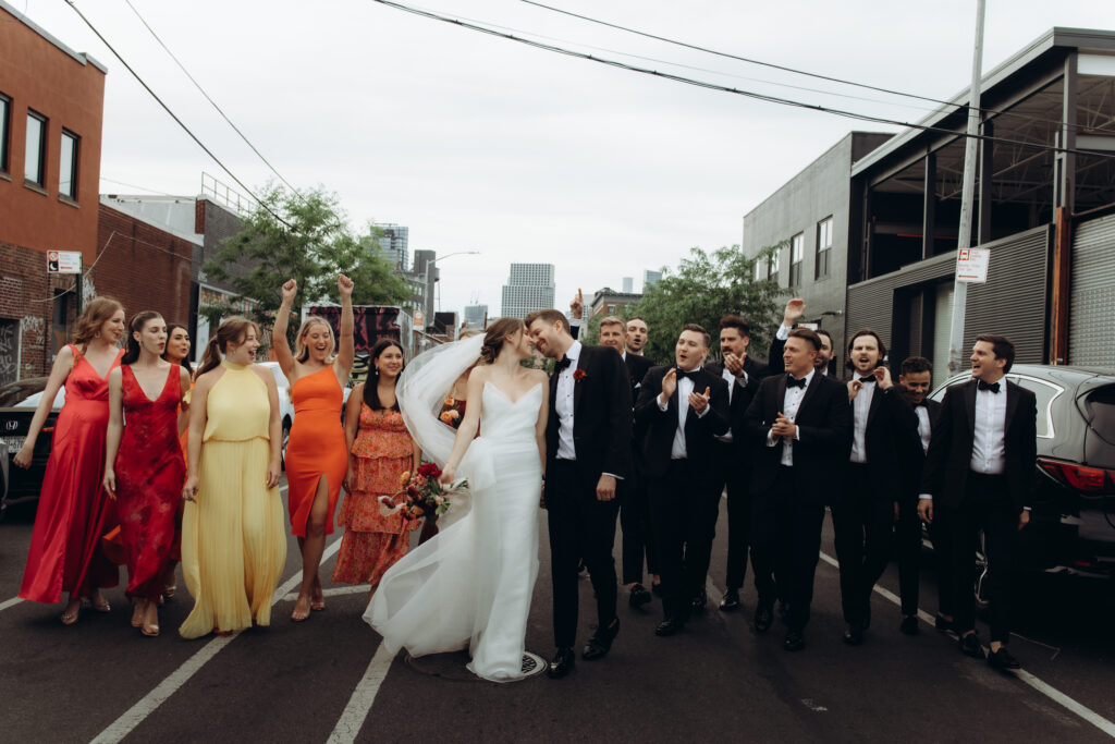 A Unique Wedding in Brooklyn, NY Centered Around the Dinner Party