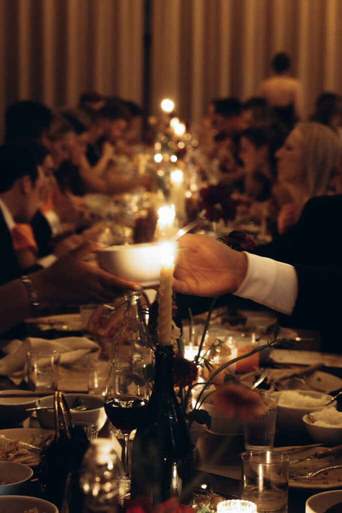 A Unique Wedding in Brooklyn, NY Centered Around the Dinner Party