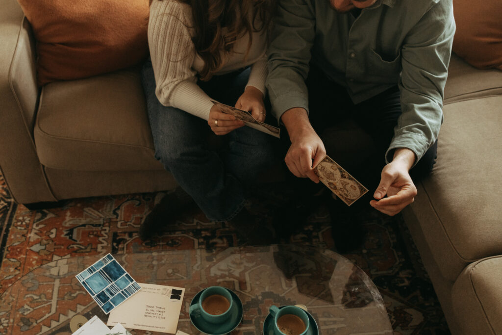 In-Home Engagement Session in Queens, NY