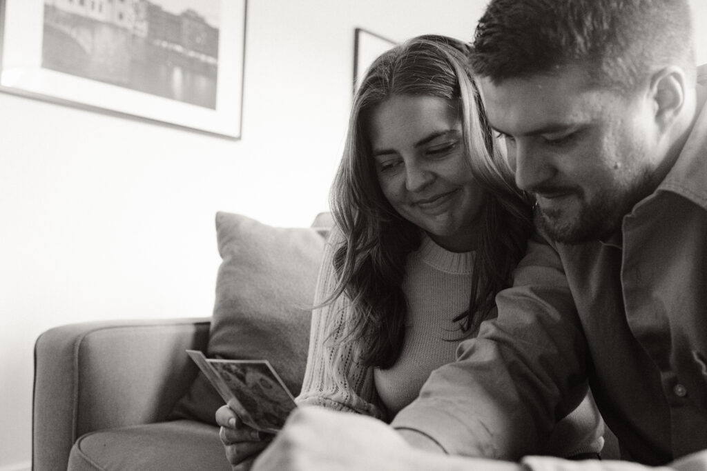 In-Home Engagement Session in Queens, NY