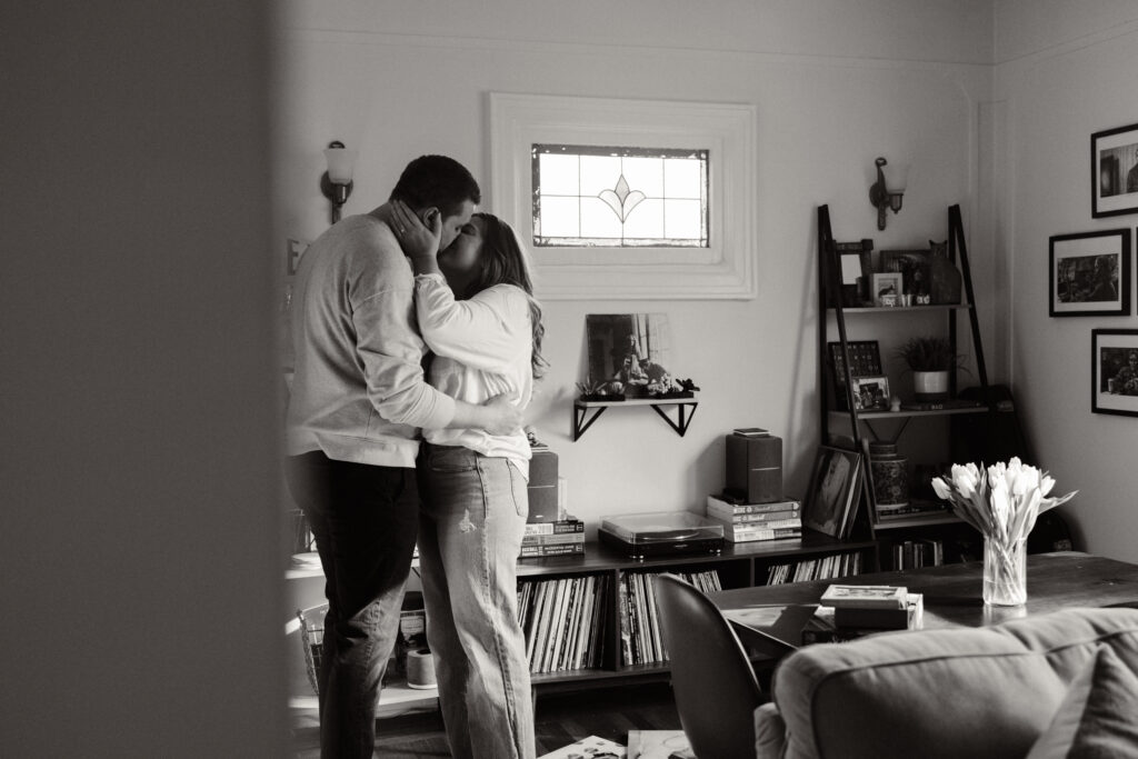 In-Home Engagement Session in Queens, NY