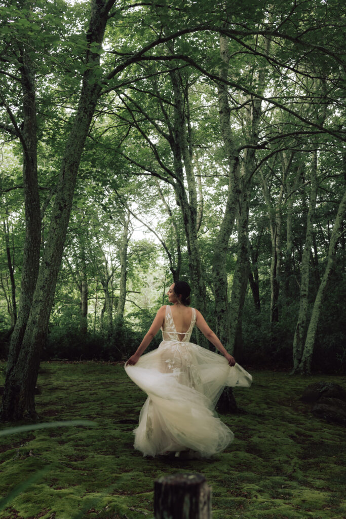 Long Island, NY Greenhouse Fairytale Wedding at Peconic River Herb Farm