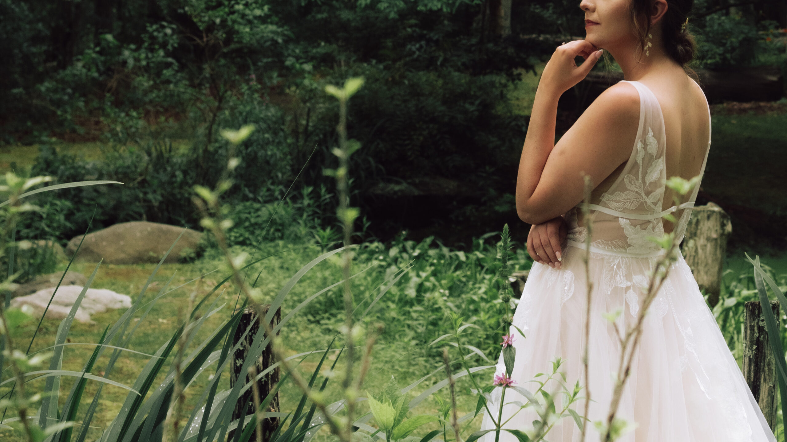 Long Island, NY Greenhouse Fairytale Wedding at Peconic River Herb Farm