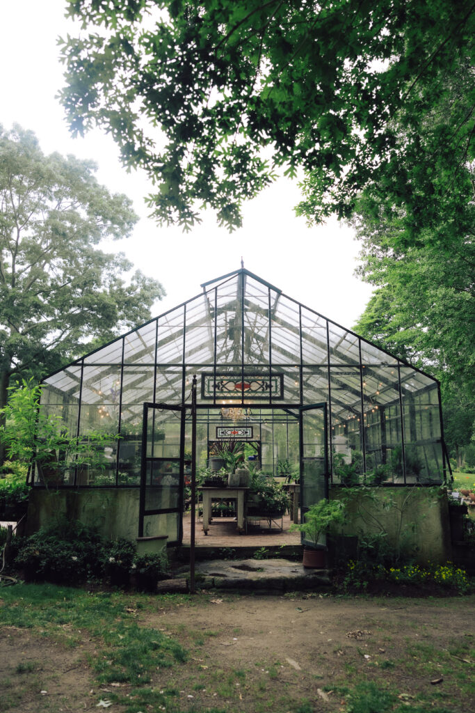 Long Island, NY Greenhouse Fairytale Wedding at Peconic River Herb Farm