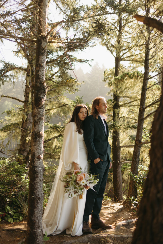 An Intimate Oregon Coast Elopement by Abby Leigh Photography: Documentary Wedding Photographer telling your love story