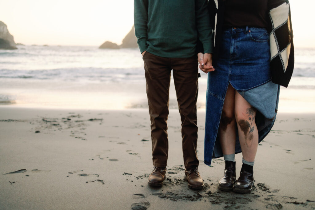 An Intimate Oregon Coast Elopement by Abby Leigh Photography: Documentary Wedding Photographer telling your love story