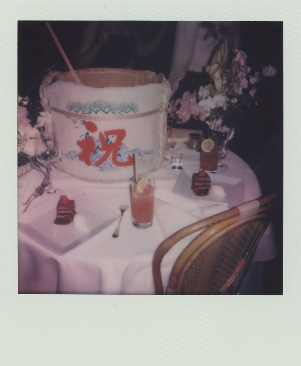 The River Café in Brooklyn candid reception moments with Manhattan skyline views