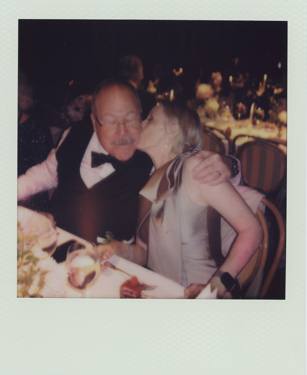 The River Café in Brooklyn candid reception moments with Manhattan skyline views