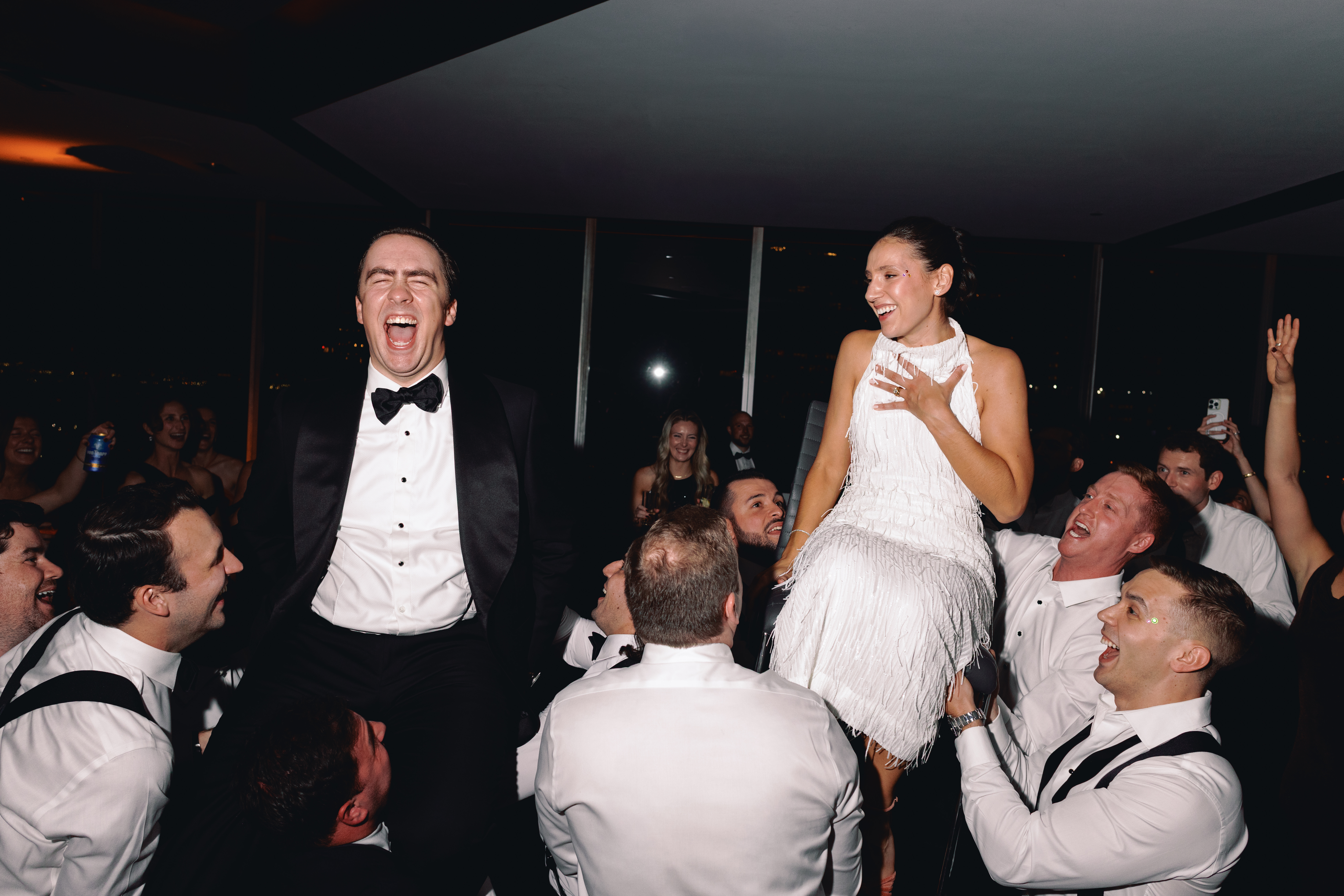 vintage dance party during elegant Manhattan reception