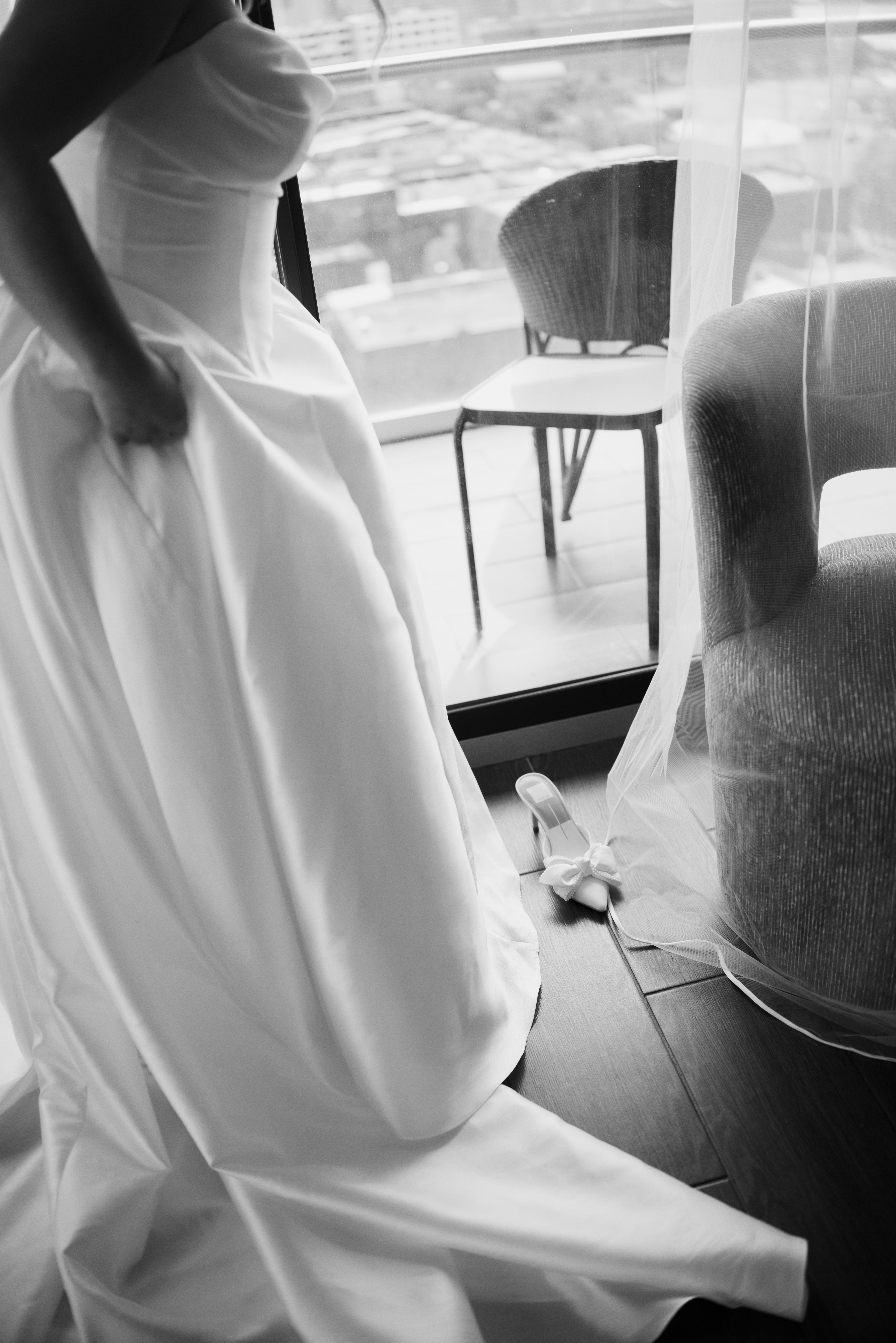 classic bridal gown in New York City