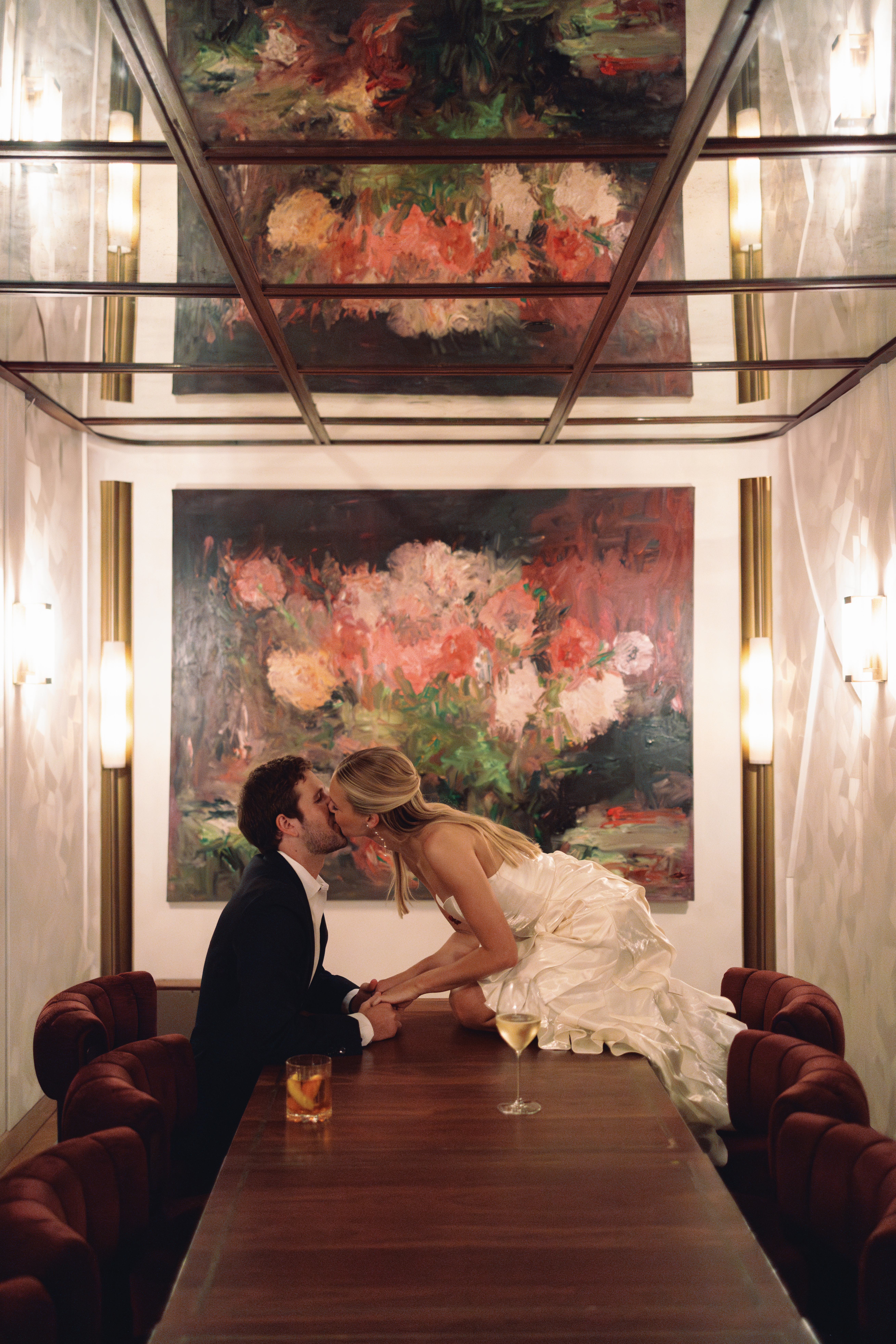 Soft, romantic portrait reflecting La Vie en Rose aesthetic