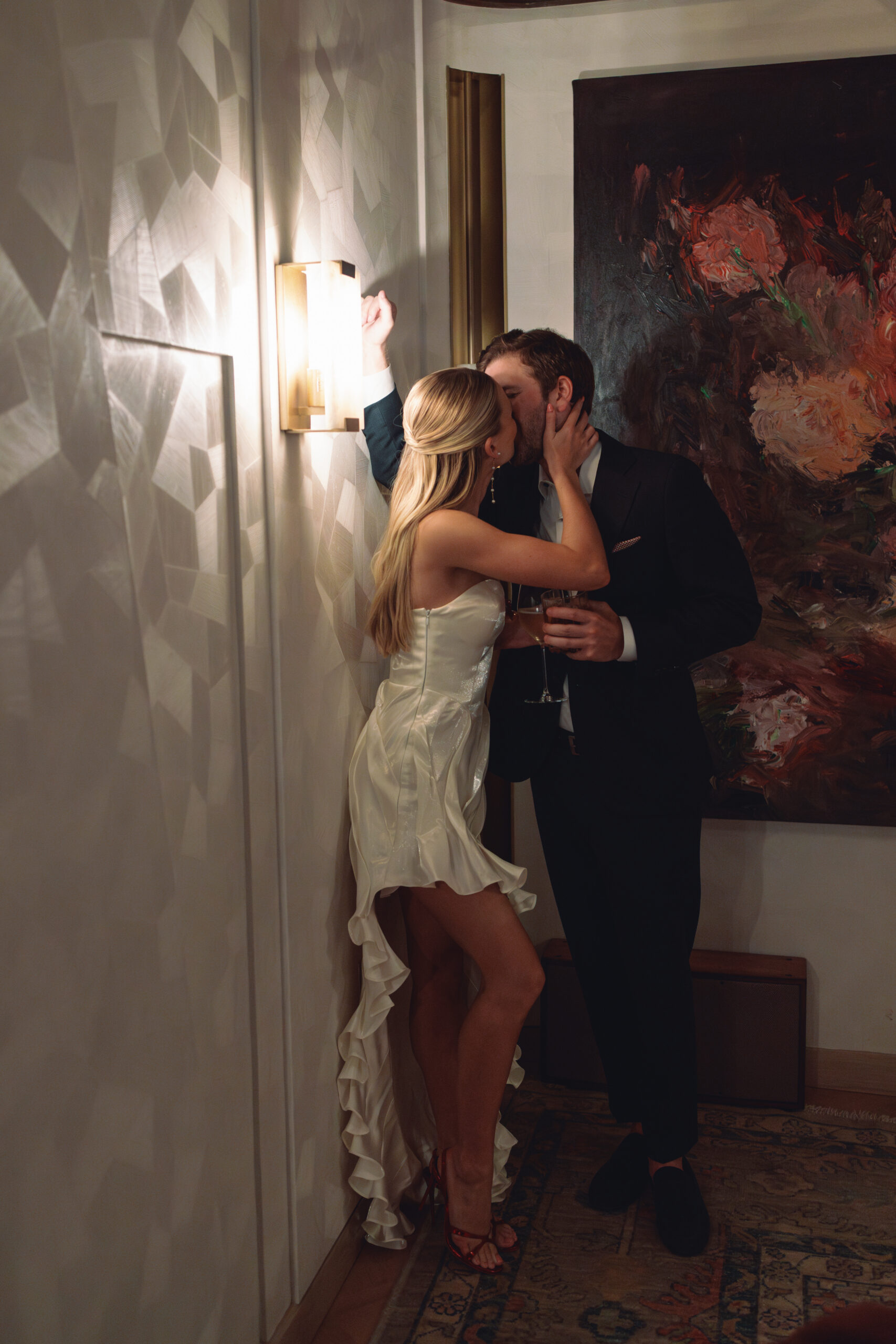 Soft, romantic portrait reflecting La Vie en Rose aesthetic